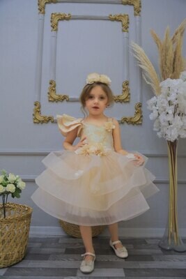 DINA&#39;S DRESS (GOLD)