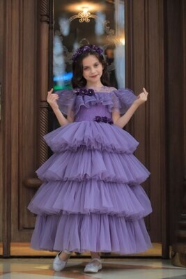 ZUMA&#39;S DRESS( PURPLE AND PINK)
