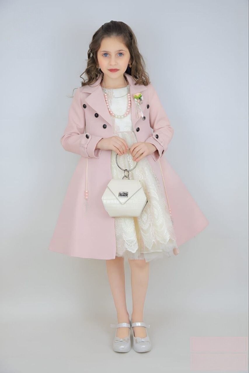 ELIZABETH&#39;S SUIT DRESS SET  (PINK)