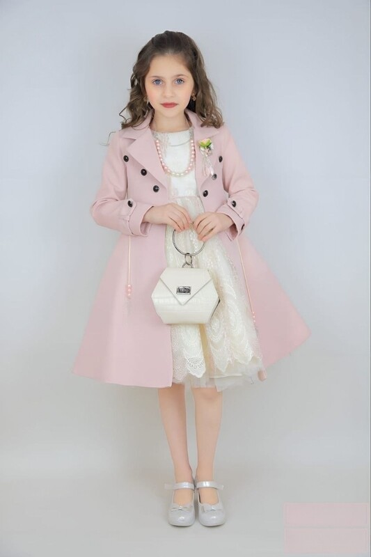 ELIZABETH&#39;S SUIT DRESS SET  (PINK)