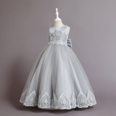 LILY'S DRESS  ( GREY)