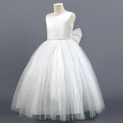 GINA&#39;S FLOWER GIRL DRESS( WHITE)