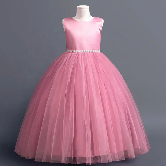 GINA&#39;S FLOWER GIRL DRESS( PINK)