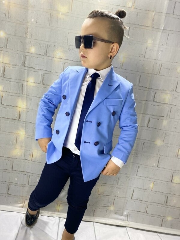 NOAH SUIT SET ( Light blue)