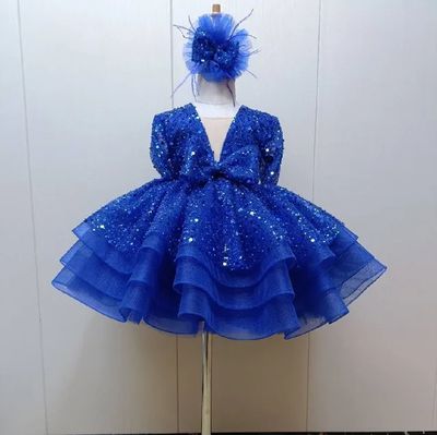 Beke&#39;s dress ( Royal blue)