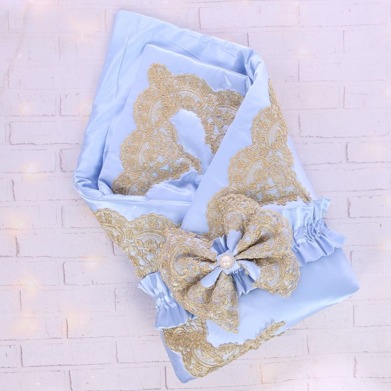 CUSTOMIZED BABY LACE SWADDLE