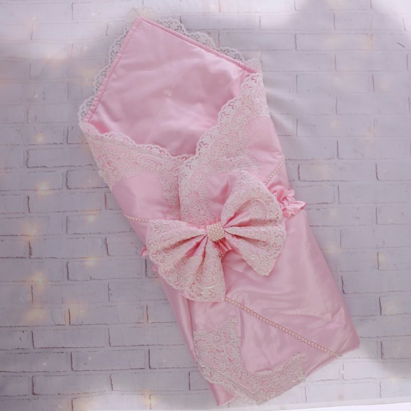 CUSTOMIZED BABY LACE SWADDLE