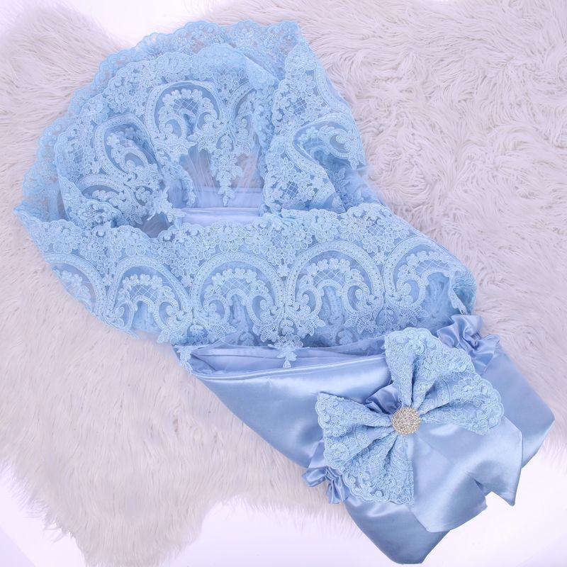 CUSTOMIZED LUX LACE BABY SWADDLE