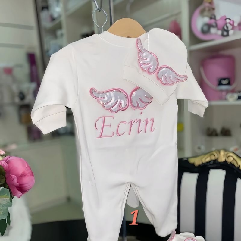 3PCS CUSTOMIZED BABY GIRL SET