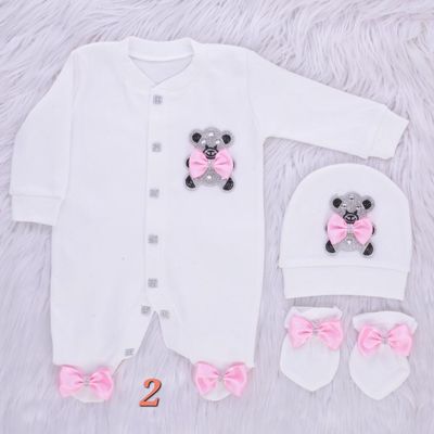 3PCS CUSTOMIZED BABY GIRL SET