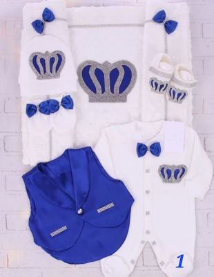 COMPLETE BABY BOYS SET WITH VEST