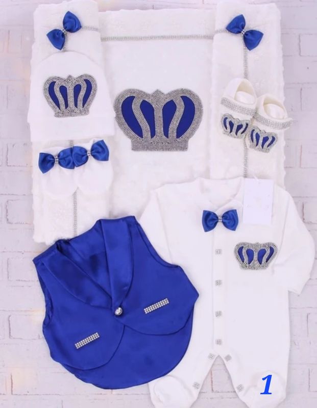 COMPLETE BABY BOYS SET WITH VEST