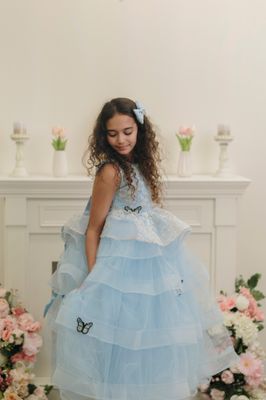 Lila's dress (Made to order- Blue)
