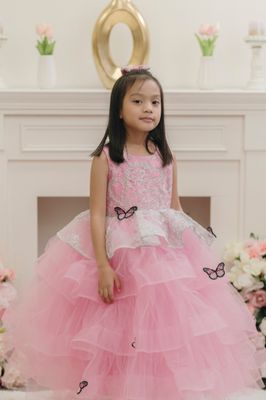 Lila's dress ( Made to order-Pink)
