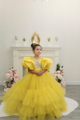 Tatiana's dress ( Made to order-Yellow)