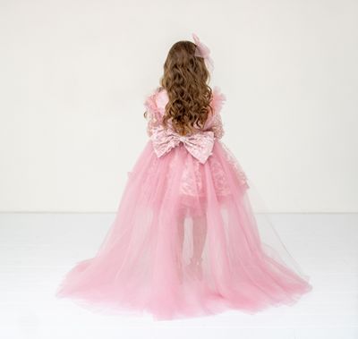 EMMA'S DRESS (Made to order-Pink)
