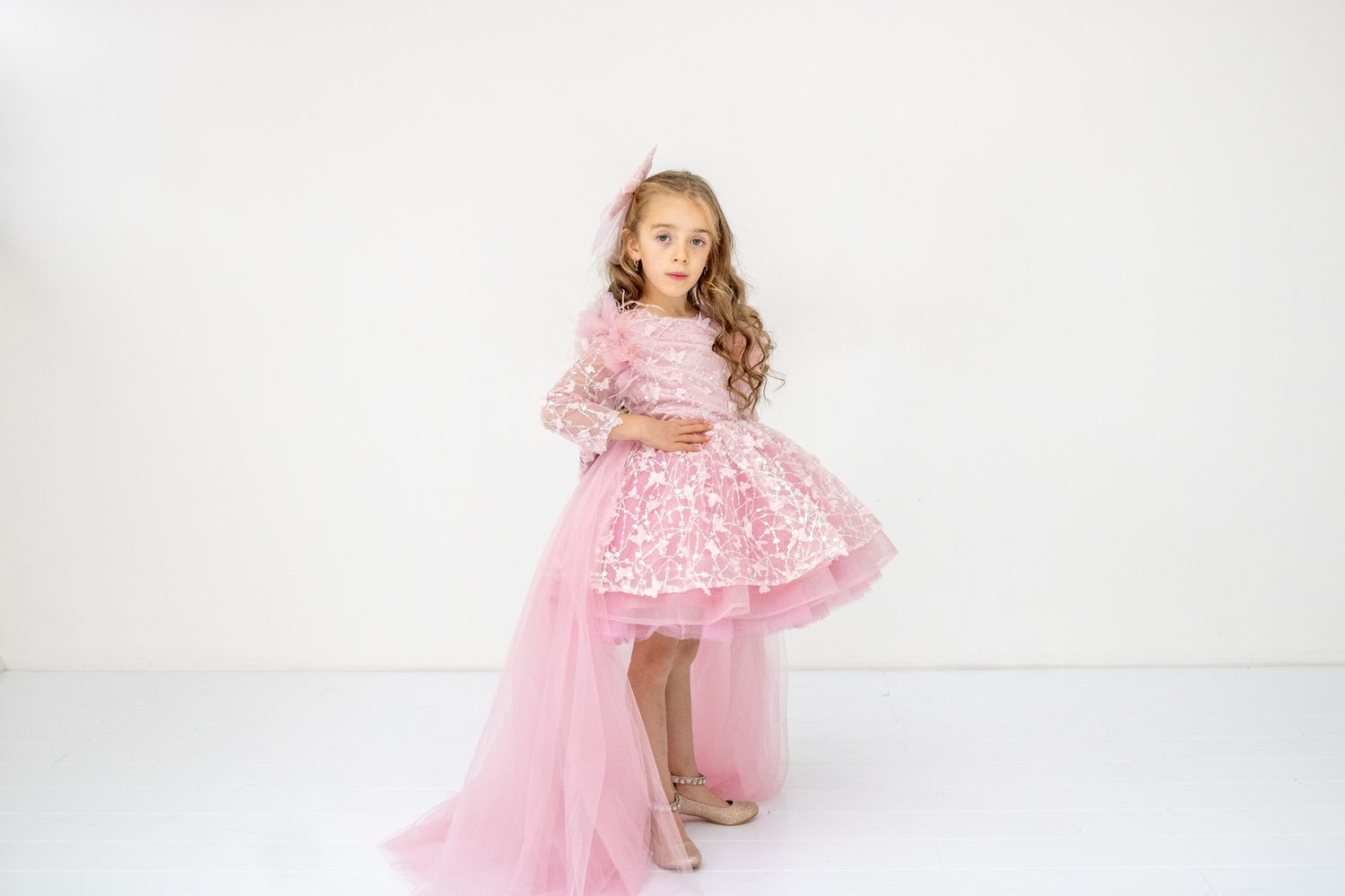 EMMA&#39;S DRESS (Made to order-Pink)