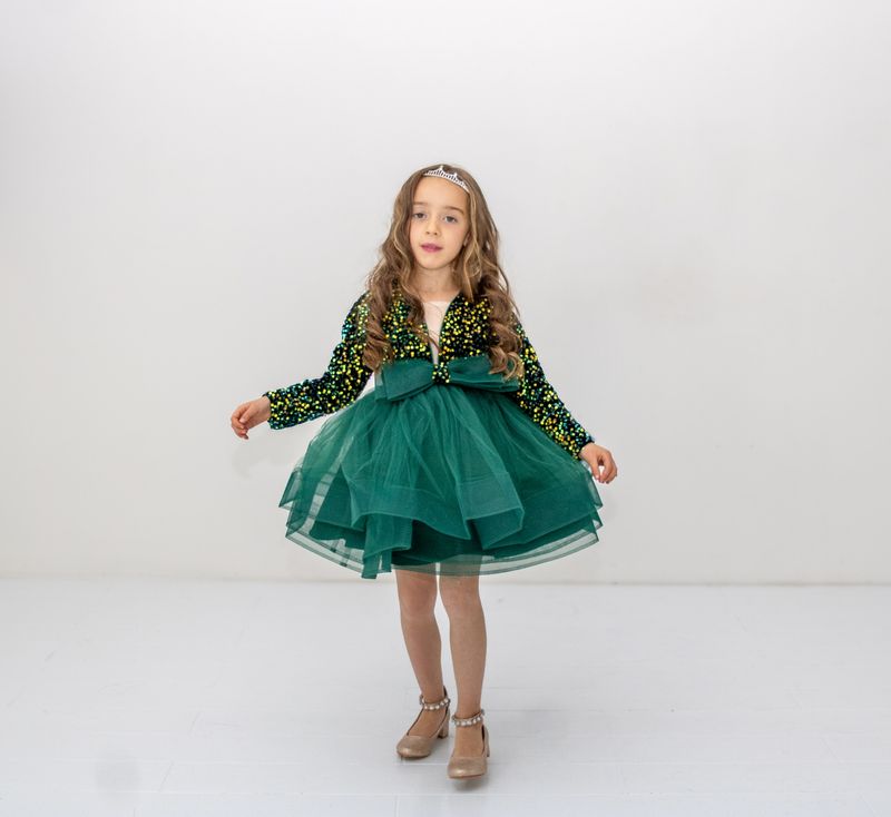 BETTY'S DRESS ( GREEN)