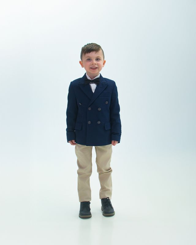 NOAH SUIT SET ( NAVY BLUE)
