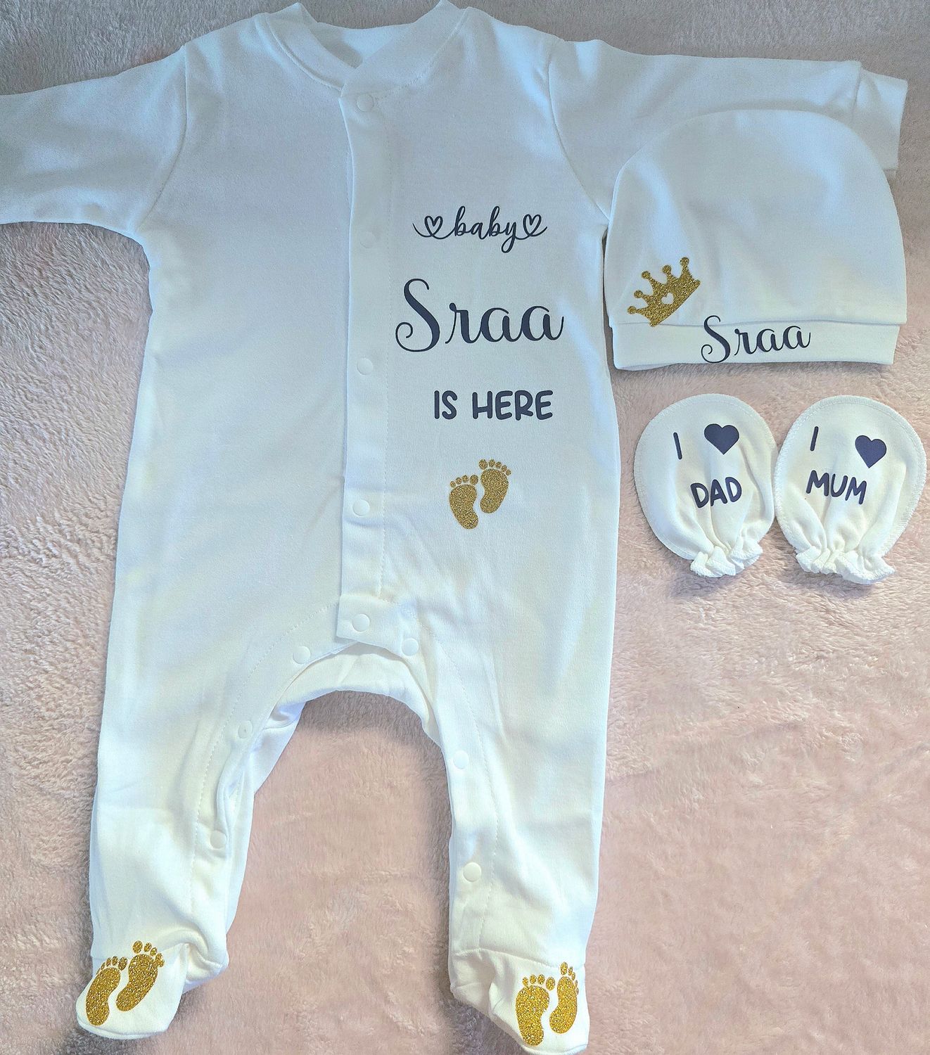 3pcs newborn welcome set