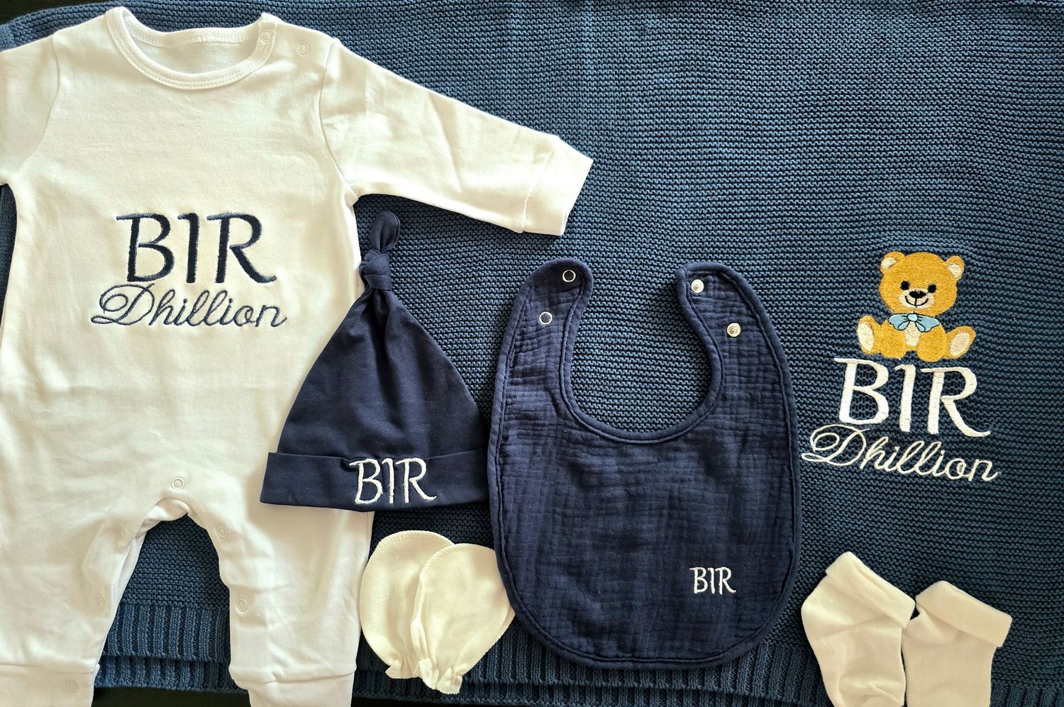 Full set baby embriodery set