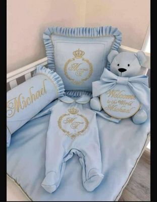 Custom baby set as picture