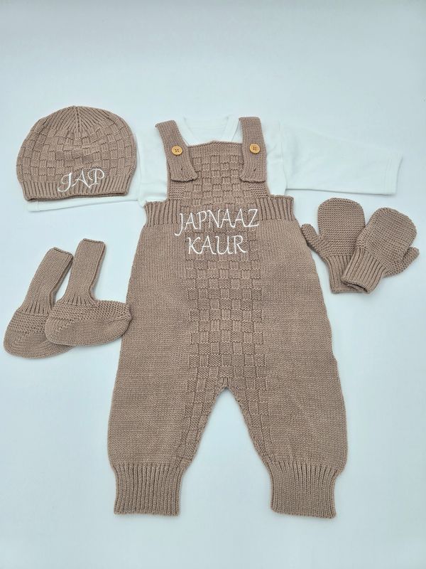 5pcs knitted set