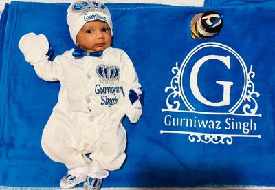 CUSTOMIZED COMPLETE BABY FLEECE AND COTTON SET