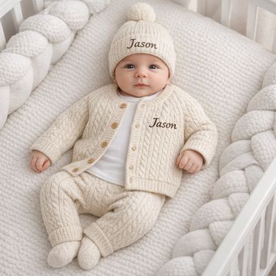 4pcs knitted set