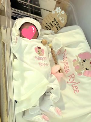 Baby girl welcome Elepant set