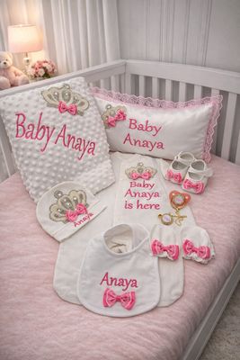 BABY GIRL LUX WELCOME SET