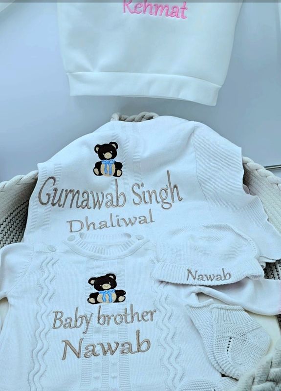 Custom order for baby Ali Ahsan( Cotton set)