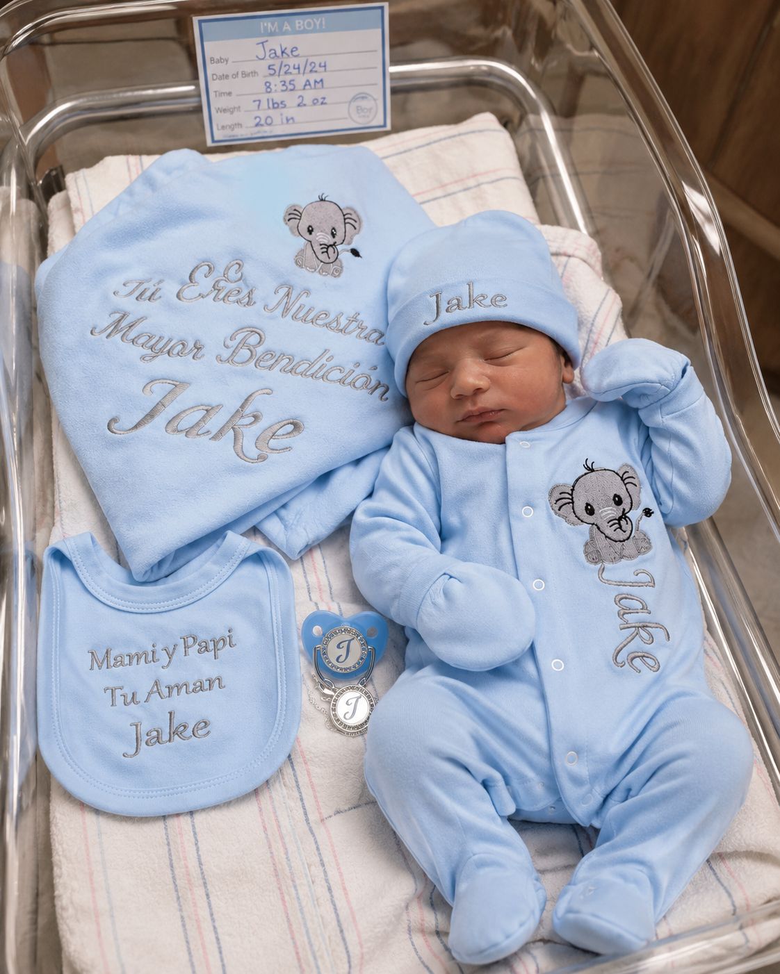 Baby boy Lux cotton bundle
