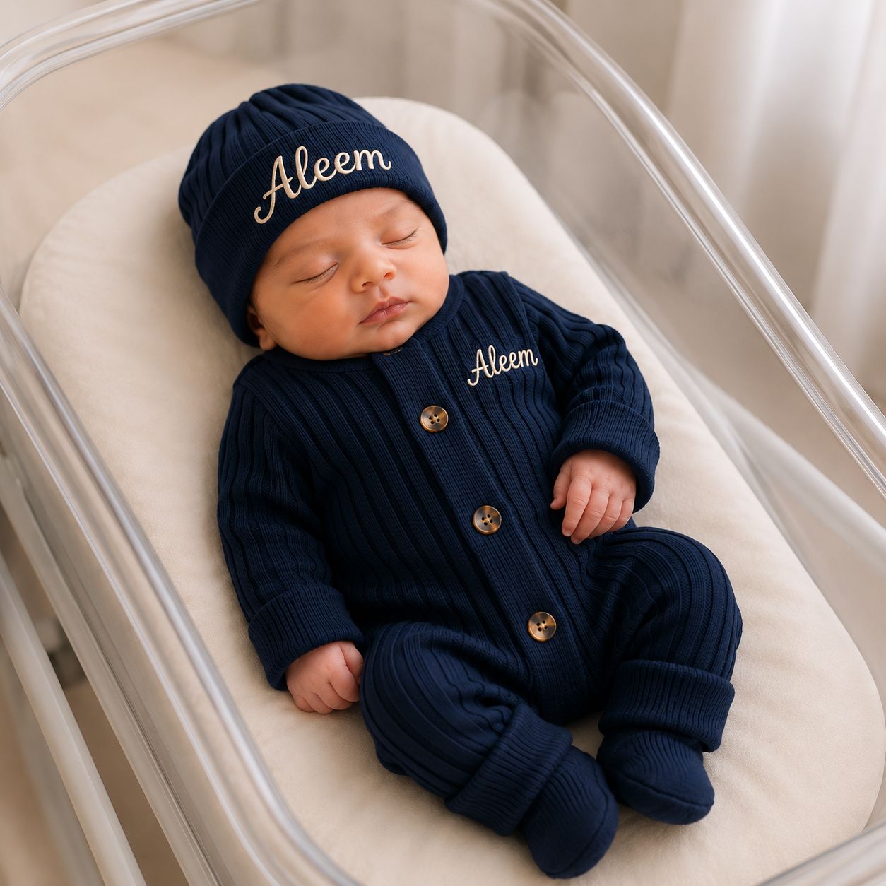 The tiny treasure set ( Navy Blue)