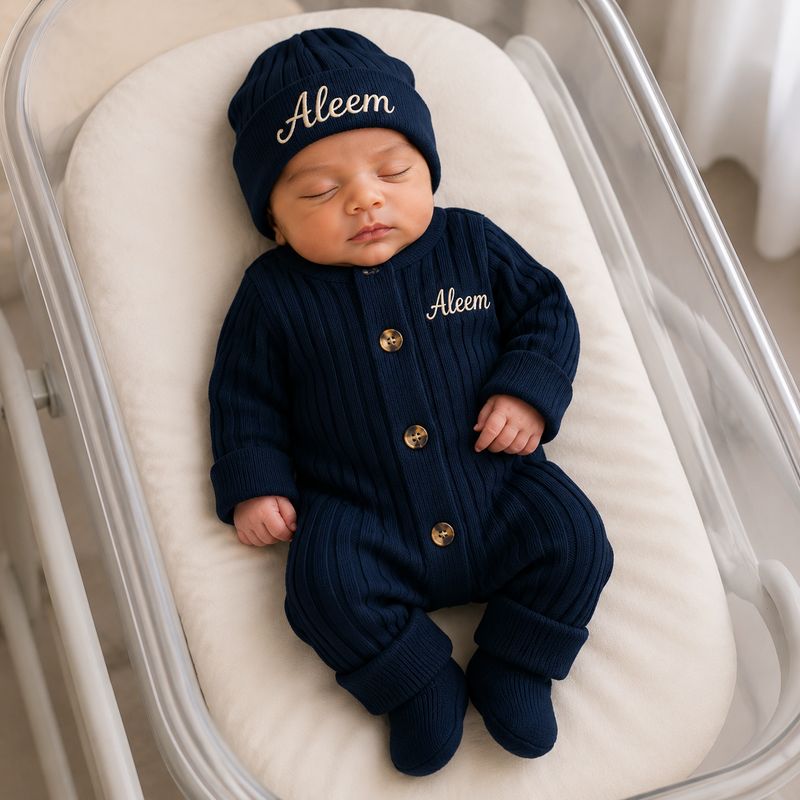 The tiny treasure set ( Navy Blue)