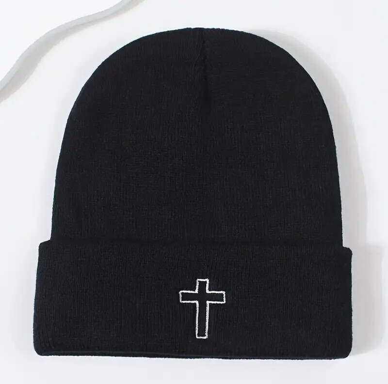 Cross Logo Cuffed beanie 