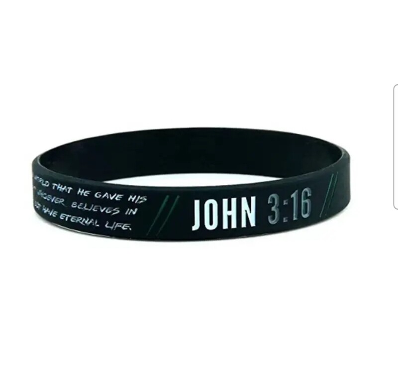 John 3:16 Scripture Bracelets