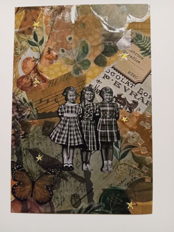 &quot;Lily, Cathy and Paula&quot; Postcard