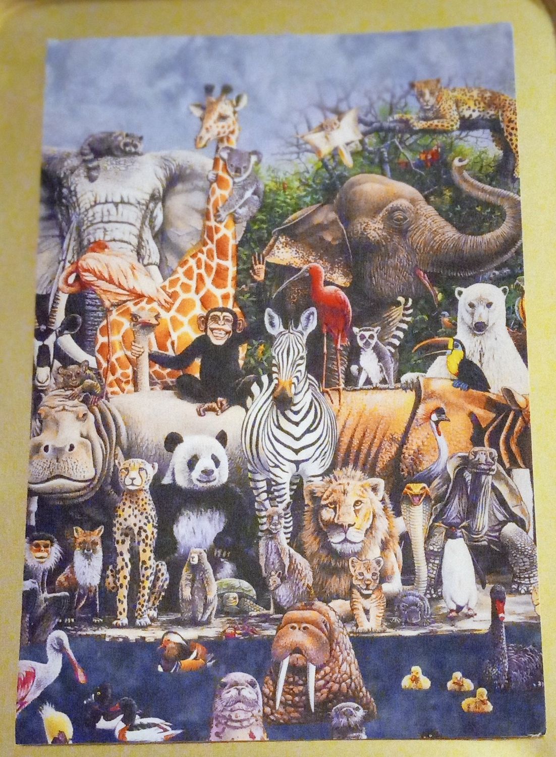 World of Animals--Tree-Free Greeting Cards/ Pre-owned