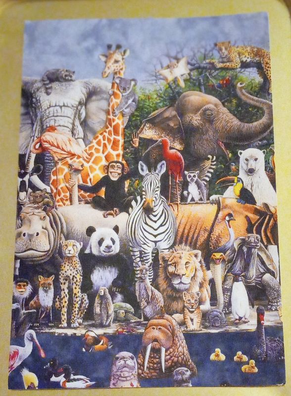 World of Animals--Tree-Free Greeting Cards/ Pre-owned