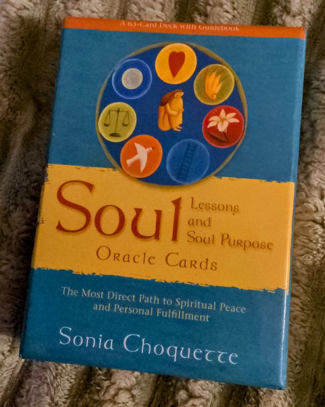 Soul Oracle Cards by Sonia Choquette  (Pre-owned excellent condition)