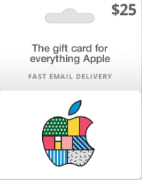 Apple/iTunes Gift Cards USD 25