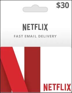 Netflix Gift Card USD 30