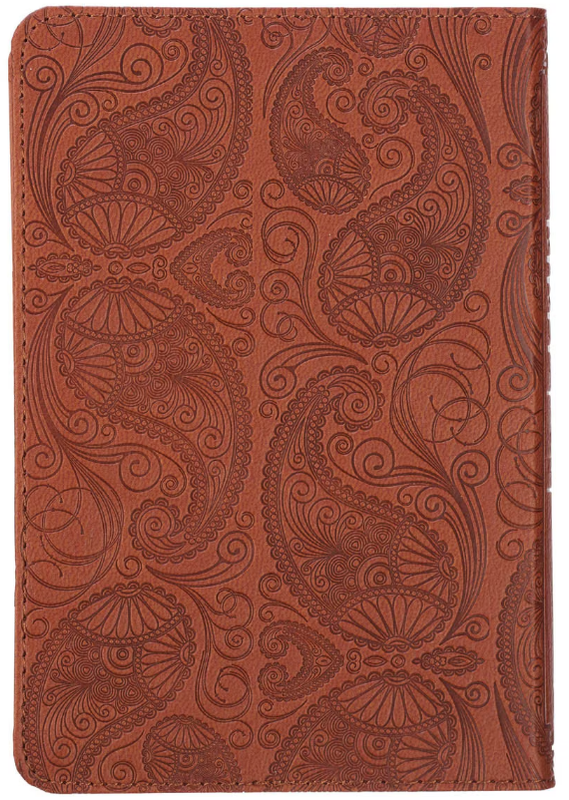 Toffee Brown Faux Leather King James Version Pocket Bible