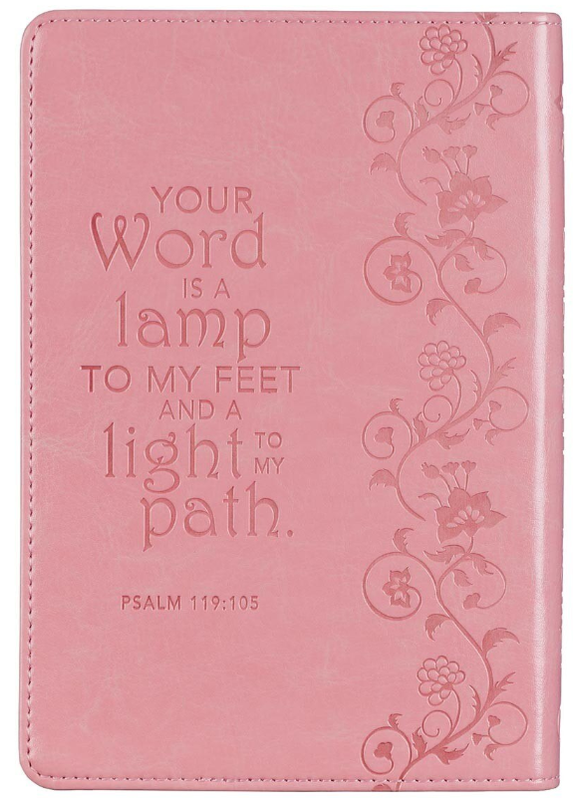 Daily Light for Women Pink Faux Leather Devotional