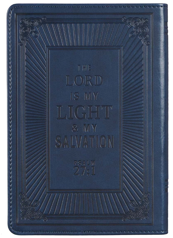 Daily Light for Men Blue Faux Leather Devotional