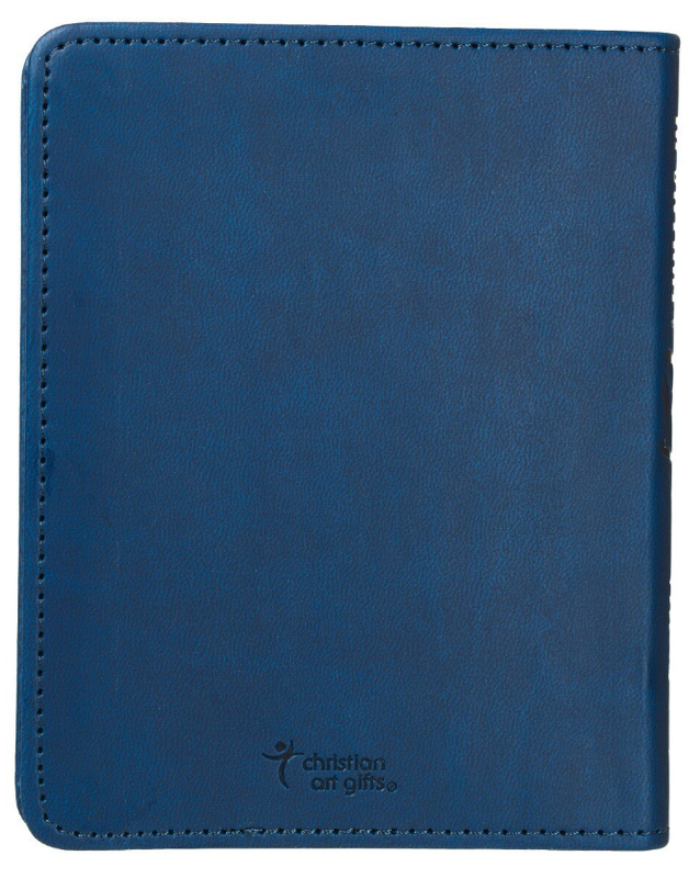 One-Minute Devotions for Boys Blue Faux Leather Devotional