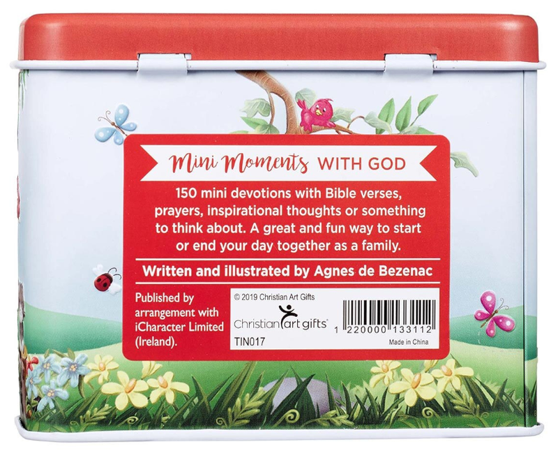 Mini Moments with God Devotional Cards for Kids