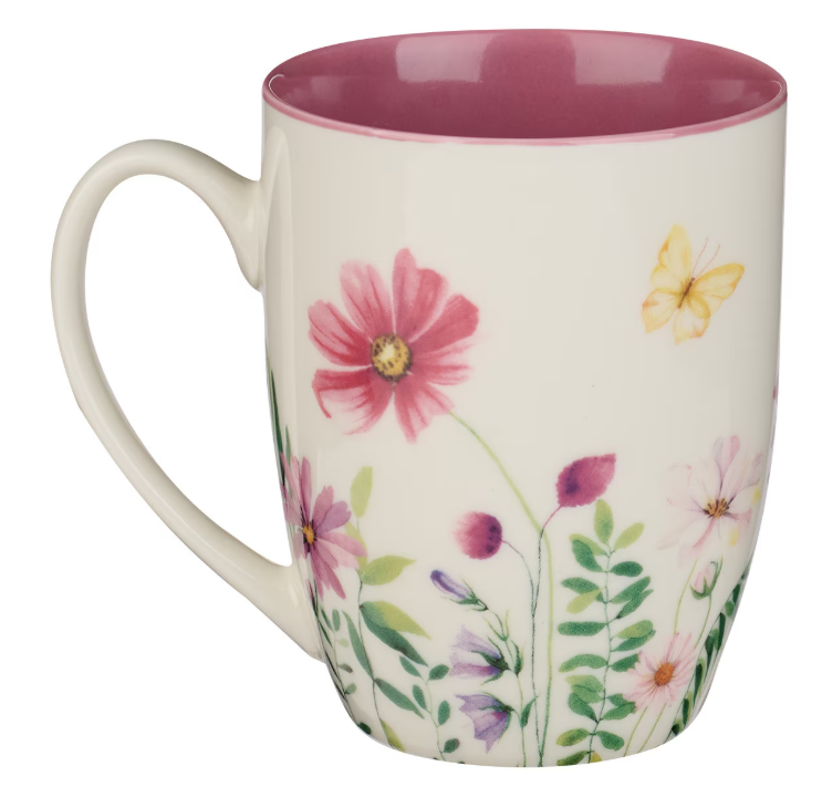 Mom You Make Life Beautiful Floral Garden Ceramic Mug