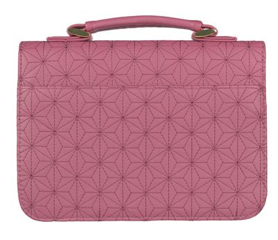 Grace Dusty Rose Pink Faux Leather Fashion Bible Cover